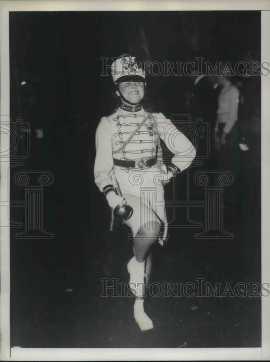 1937 Press Photo Lorraine Kennedy in 40 and 8 Society Parade (American Legion) - Historic Images