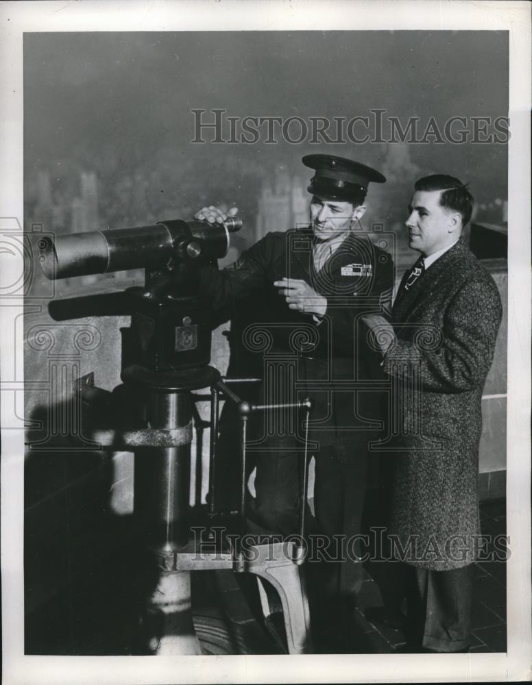 1946 Press Photo Al Schmid a Blind Marine hero, Sgt Cody Miller corregidor hero - Historic Images