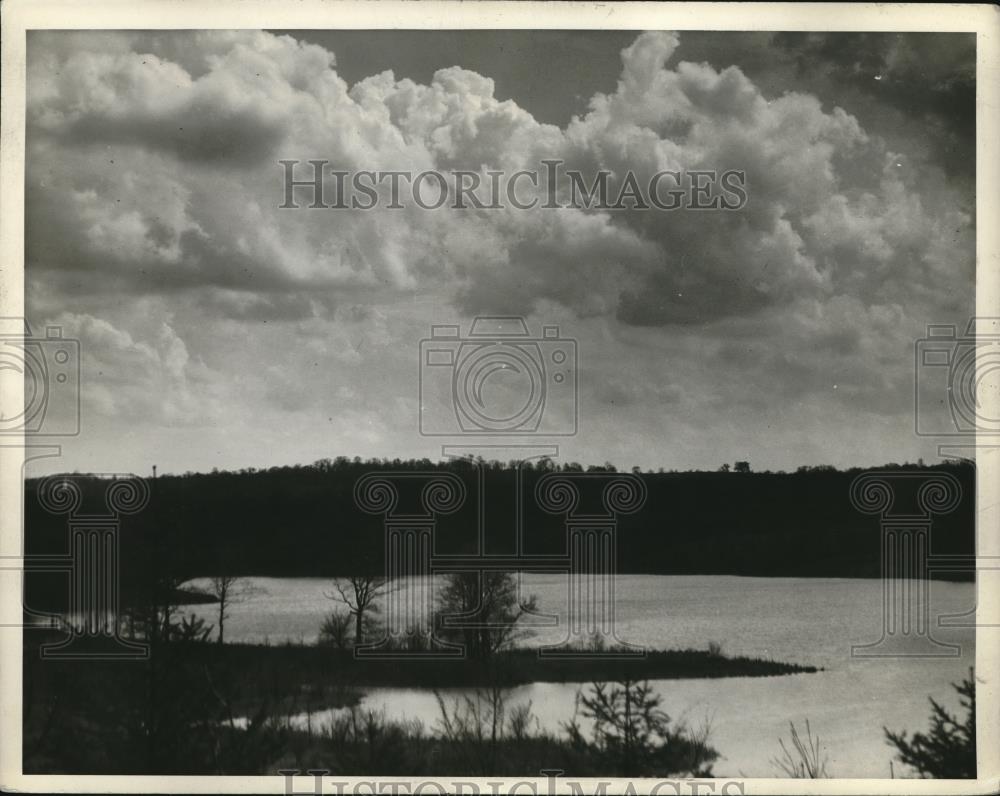 1936 Press Photo Lake Hinckley - Historic Images