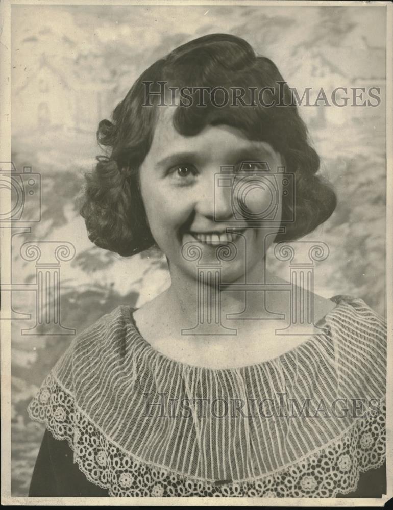1923 Press Photo Bessie Mulligan of Kansas - Historic Images