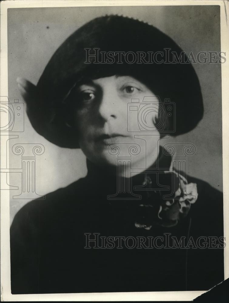 1925 Press Photo Mrs AE McComas Named In McIvan Walkes Divorce - Historic Images