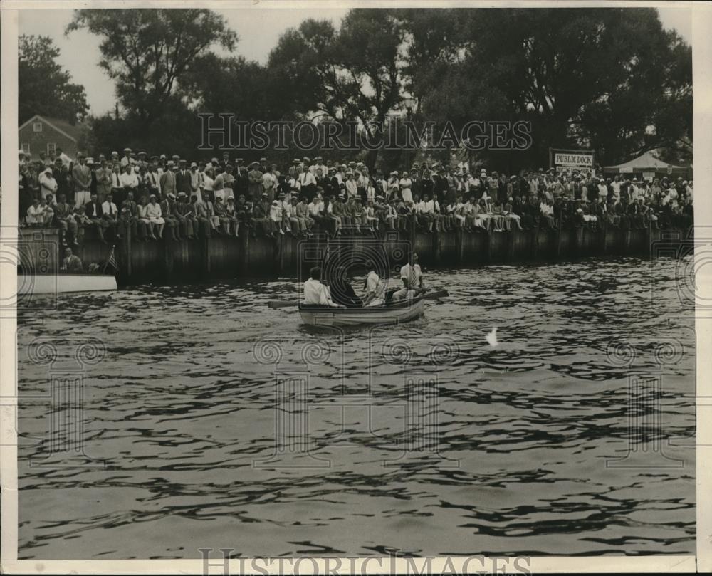 1930 Press Photo Speed boat race at Shrewsbury River - Historic Images