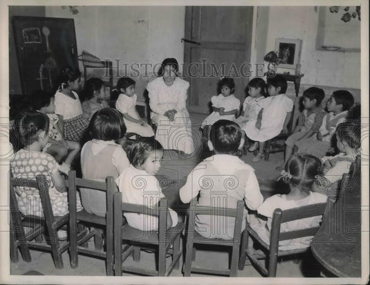 Press Photo Cuernavaca Mexico Kindergarten - nec06176 - Historic Images