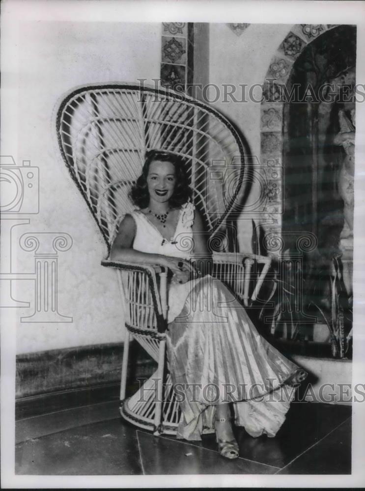 1937 Press Photo Florence Desmond Talented Young British Actress - nec06651 - Historic Images