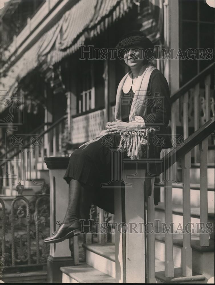 1921 Press Photo Miss G. Cheatham, daughter of Capt. and Mrs. J. J. Cheatham - Historic Images