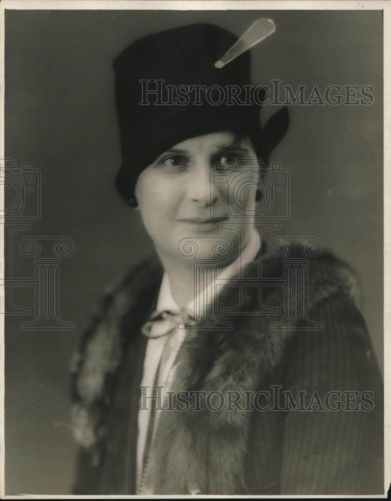 1927 Press Photo ;Mrs. M.R. Broadhurst, Karma and Reincarnation Club. - Historic Images