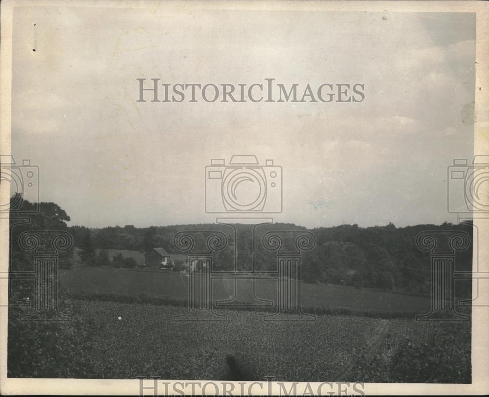 1941 Press Photo This land in Butler county will be a lake - nec10433 - Historic Images