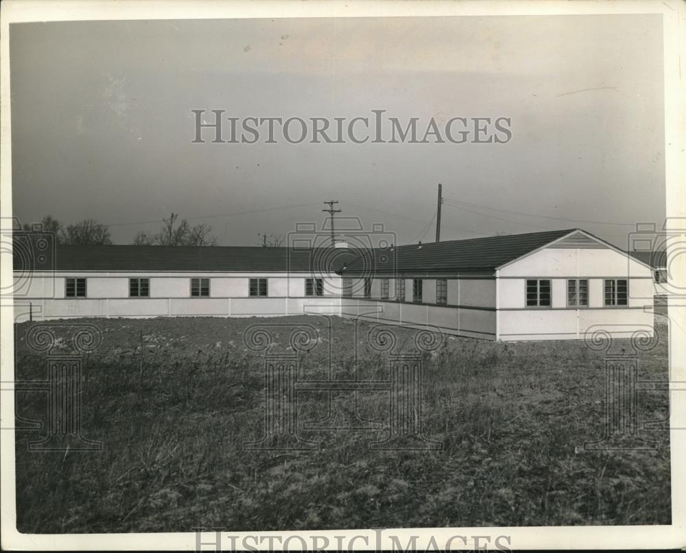 1942 Press Photo Girls dorms at Ravenna, Ohio - Historic Images