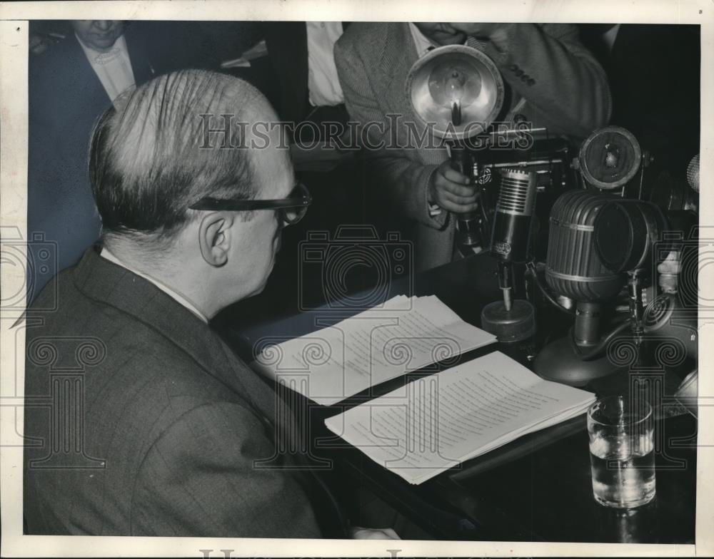 1953 Press Photo Attorney General herbert Browhnell - Historic Images