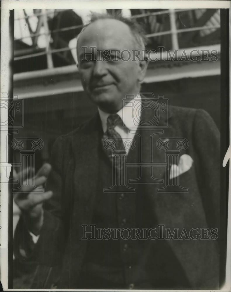 1928 Press Photo American Legion commander EE Spafford - nec06691 - Historic Images