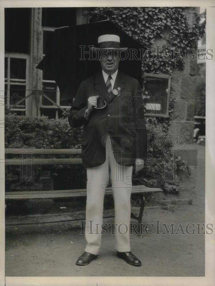 1932 Press Photo Edward Duffield President of Princeton University - nec06648 - Historic Images