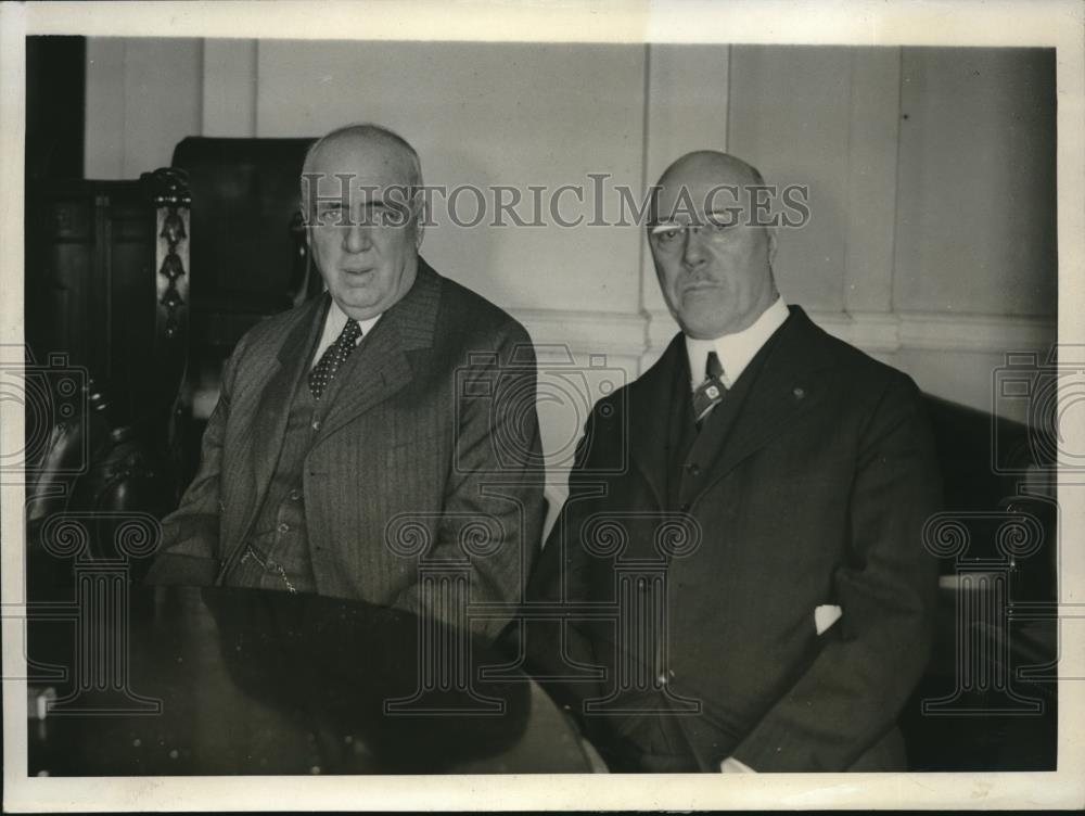 1931 Press Photo House ways &amp; Mens Comm. E.D. Duffiield Prudential Co, HW George - Historic Images