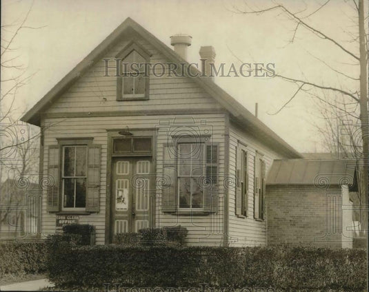 1919 Press Photo House At Center Of Inquest In Billy Dansly Case - Historic Images