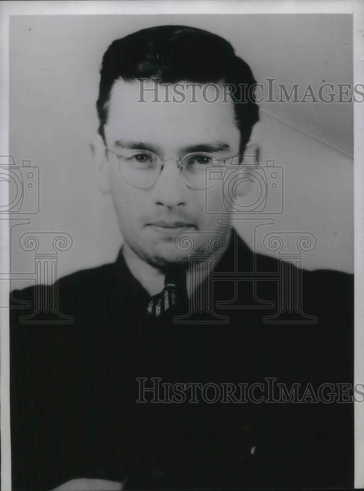 1935 Press Photo Preston Cochrane, witness at Pawnee,Ok trial of P Kennamer - Historic Images