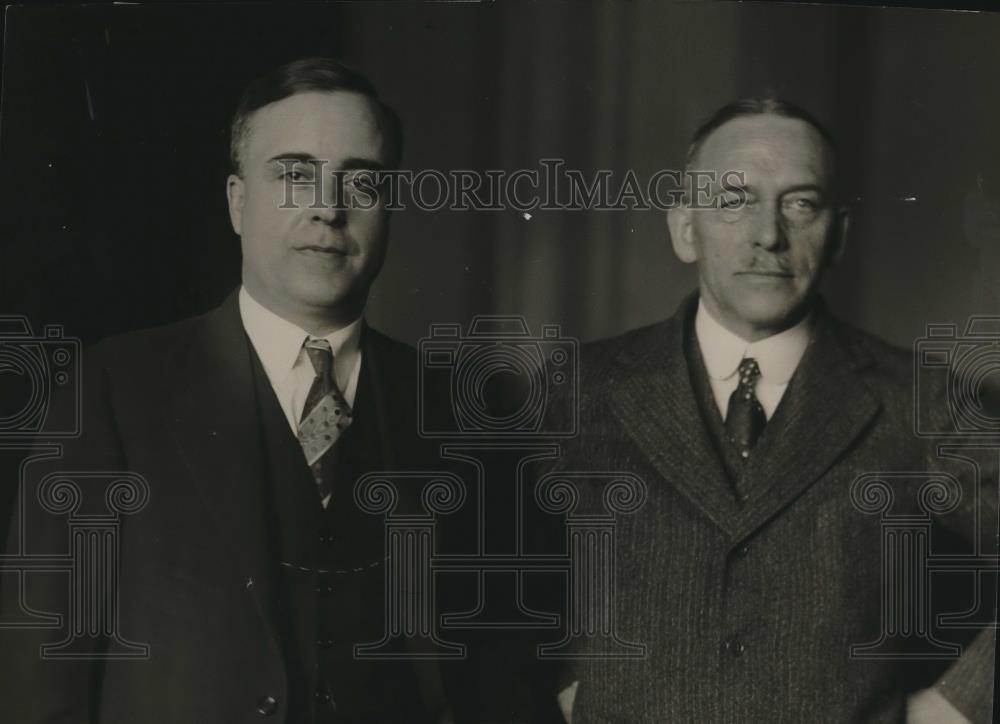 1927 Press Photo Judge Frank Cooper appearing before a House investigation com - Historic Images