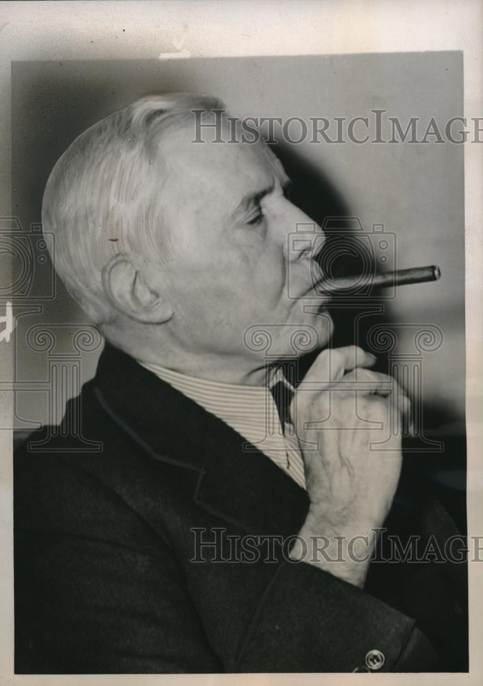 1940 Press Photo Former Missouri Sen James Reed Opposes Roosevelt 3rd Term - Historic Images