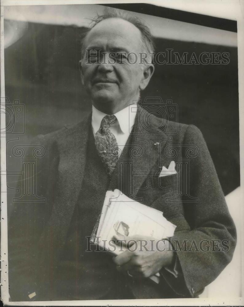 1928 Press Photo Comdr E.E. Spafford of American legion - nec06690 - Historic Images