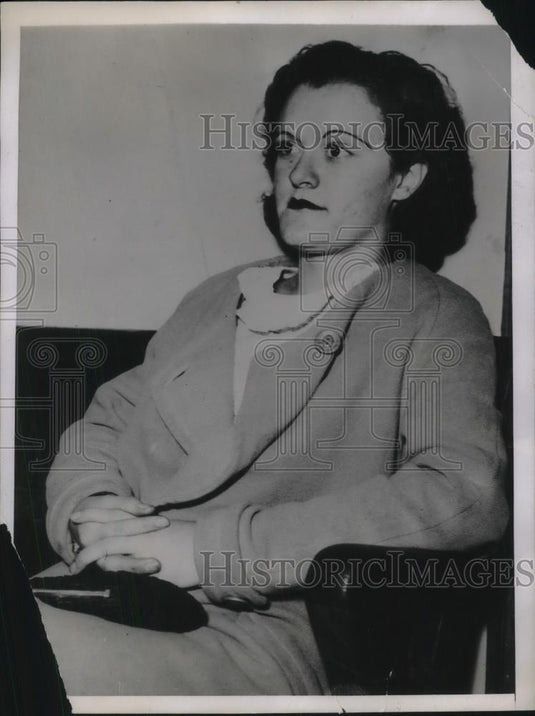 1935 Press Photo Stella Williams Faces Child Stealing Charge Stole Jimmy Fox - Historic Images