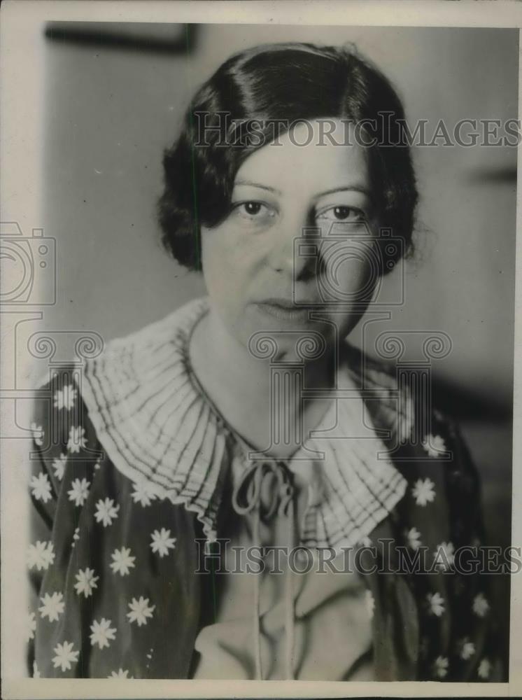 1929 Press Photo Florence Gardiner Farley Democratic national Convention - Historic Images