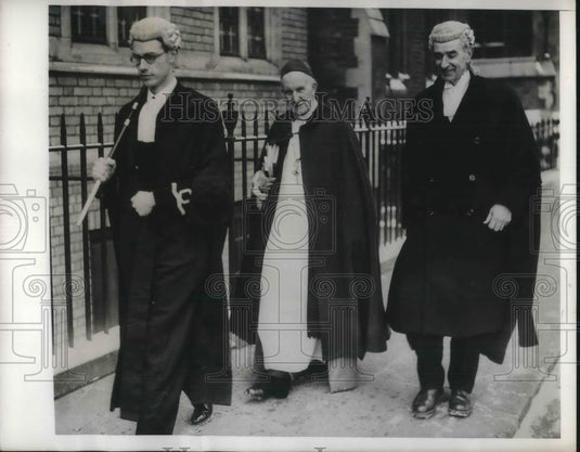 1942 Press Photo The Archbishop of Canterbury at Upper House Convocation Canterb - Historic Images