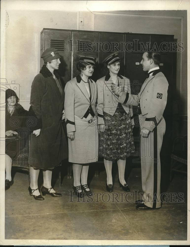 1928 Press Photo College Association Performs Sadie Thompson at Rivoli Theatre - Historic Images