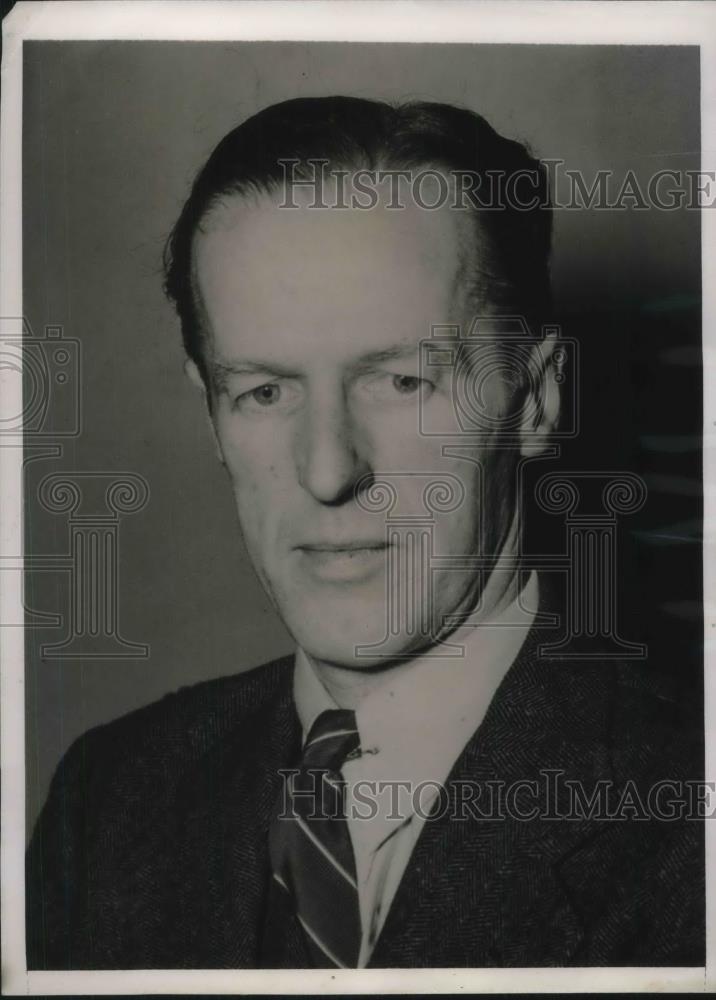 1940 Press Photo Rupert Emersonn amed Director of Islands and territories - Historic Images