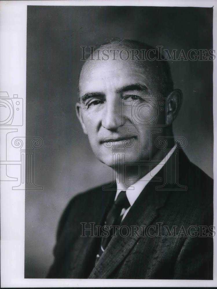 1962 Press Photo Wyoming Governor & US Senator Milward L. Simpson - nec20852 - Historic Images