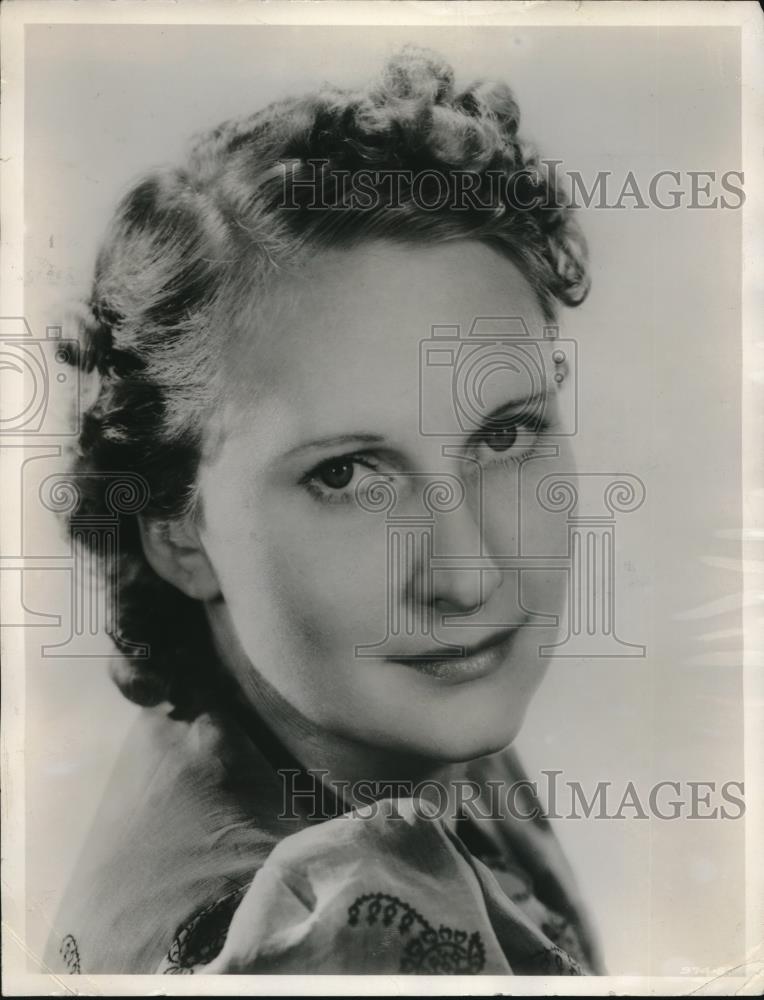 1938 Press Photo Margaret Speaks Chosen Ohio Woman Most Outstanding Achievement - Historic Images