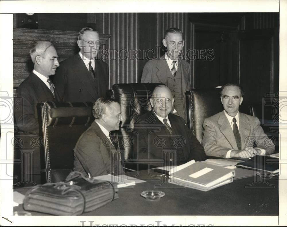 1939 Press Photo Justices Stanley Reed &amp; Felix Frankfurter - Historic Images