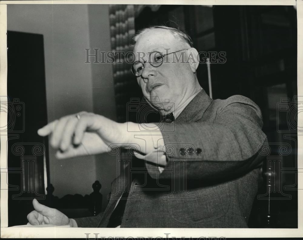 1939 Press Photo William Green President Of American Federation Of Labor - Historic Images