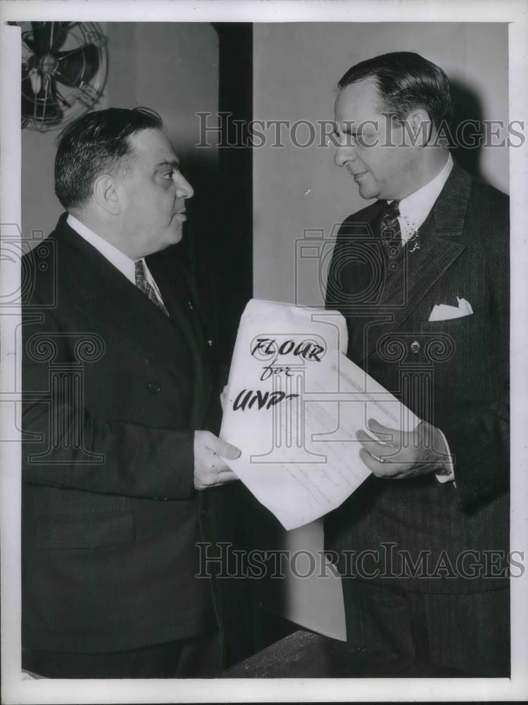 1946 Press Photo Dr Armand Hammer President of United Distillers of America - Historic Images