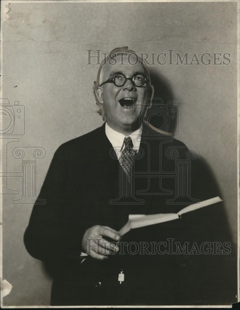 1924 Press Photo Ben B Quickham - nec24599 - Historic Images