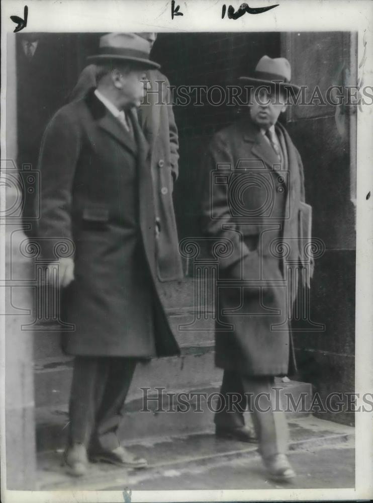 1927 Press Photo Prexey comes to testify for Harvard students - nec23671 - Historic Images