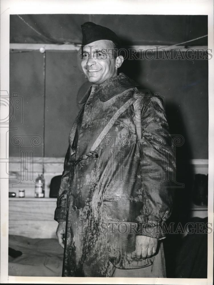 1941 Press Photo Fore McCLellan California Private Nickalas Del Genio Boxer Yale - Historic Images