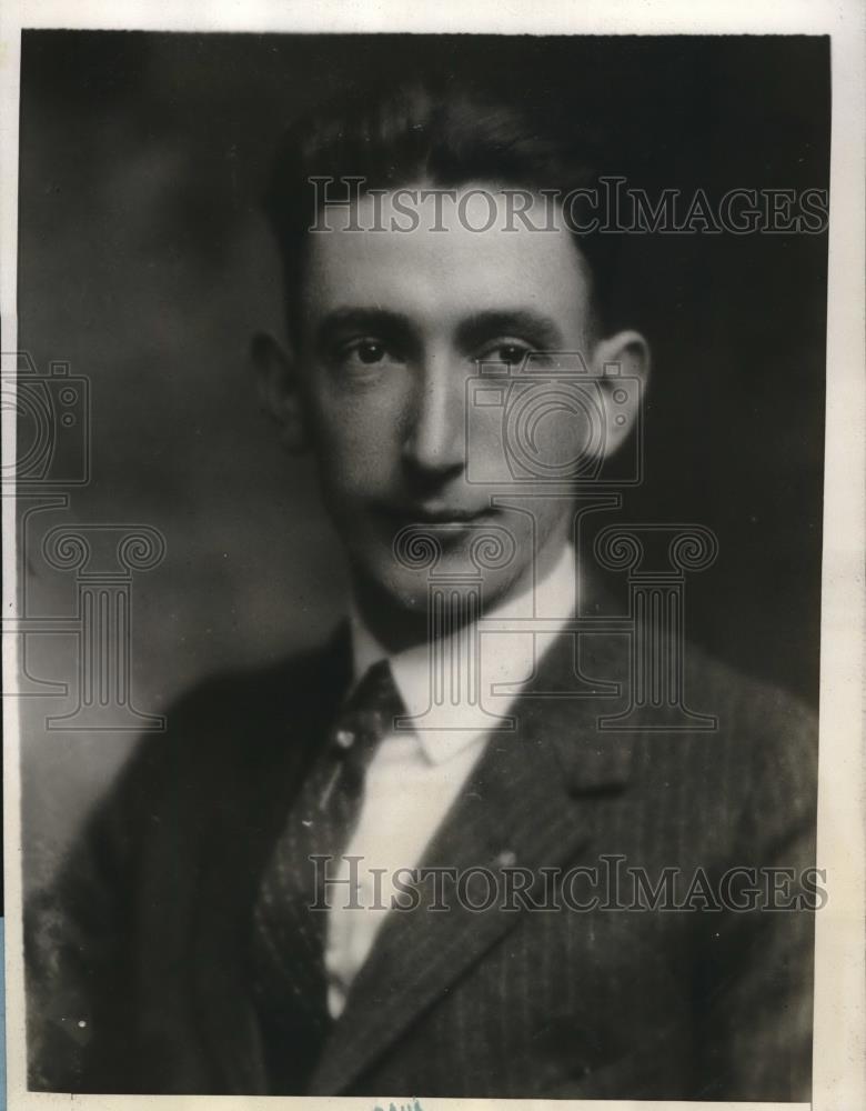 1930 Press Photo Harold Dunston Philadelphia Salesman Harold Dunstan Murder - Historic Images