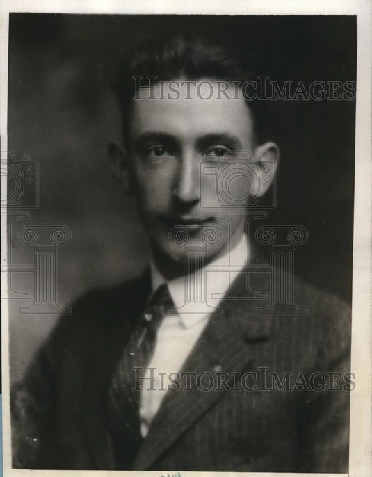 1930 Press Photo Harold Dunston Philadelphia Salesman Harold Dunstan Murder - Historic Images