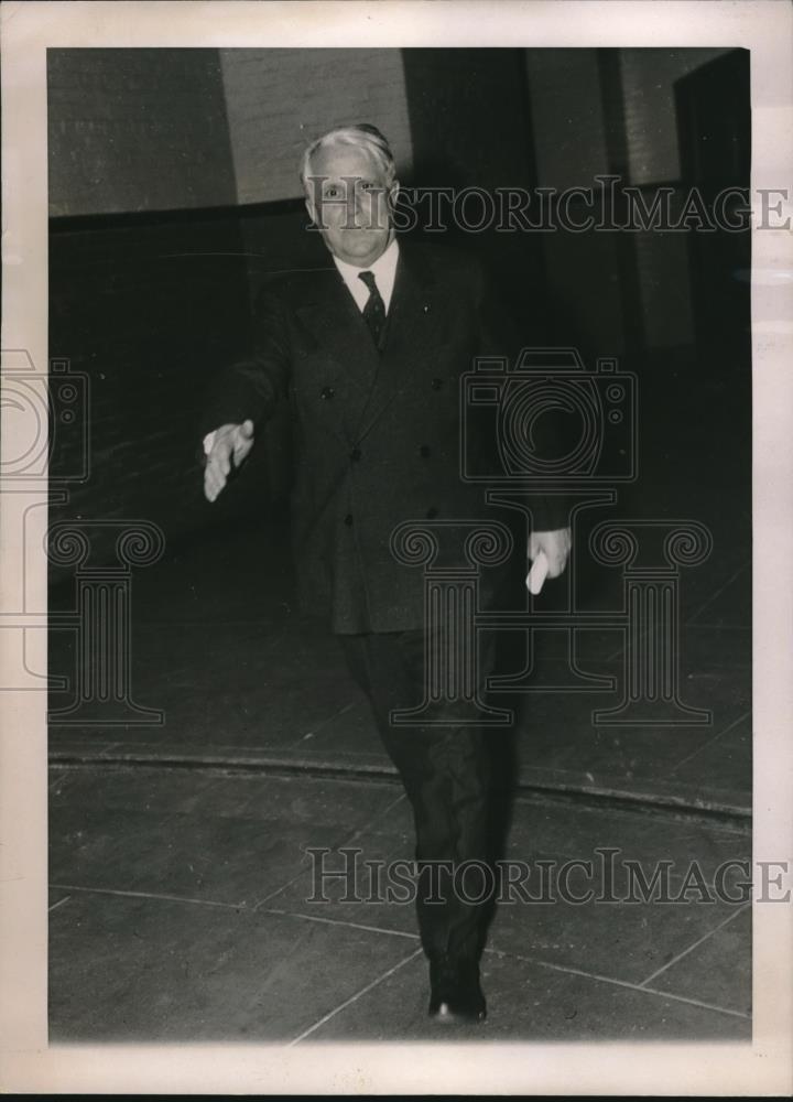 1937 Press Photo Senator James Davis Pennsylvania Republican - Historic Images