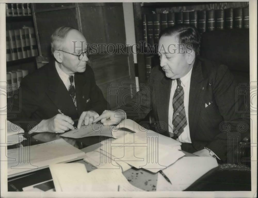 1939 Press Photo In court on ham and Eggs - Historic Images