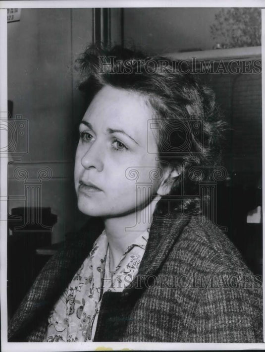 1962 Press Photo Carol Kelley (in car with Dr. Frank Reed when he was shot) - Historic Images