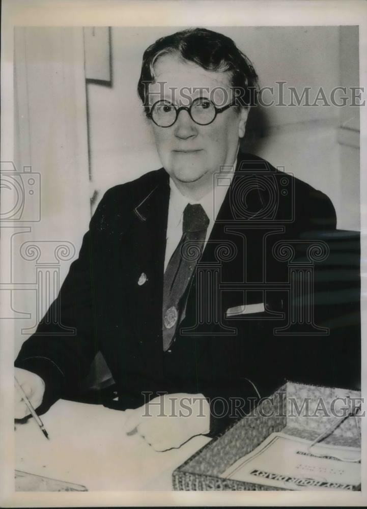 1940 Press Photo Ruth Darbyshire, Honorary Matron-in-Chief Red Cross Society - Historic Images