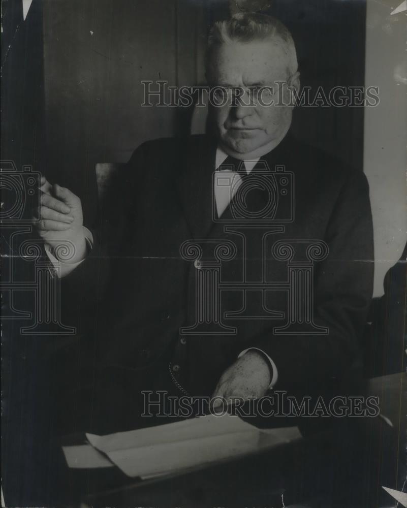 1914 Press Photo Matt Sullivan New Chief Justice - nec38168 - Historic Images