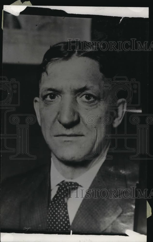 1934 Press Photo Oliver Myers Brotherhood of Electrical Workers in negotiations - Historic Images