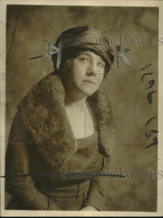 1920 Press Photo Miss Eleanor Waldo Sued By M Brown - nec31793 - Historic Images