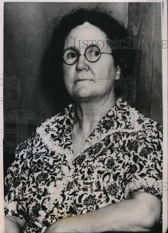 1938 Press Photo Wichita, Kansas Mrs Ida Beloof, Socialist Party candidate - Historic Images