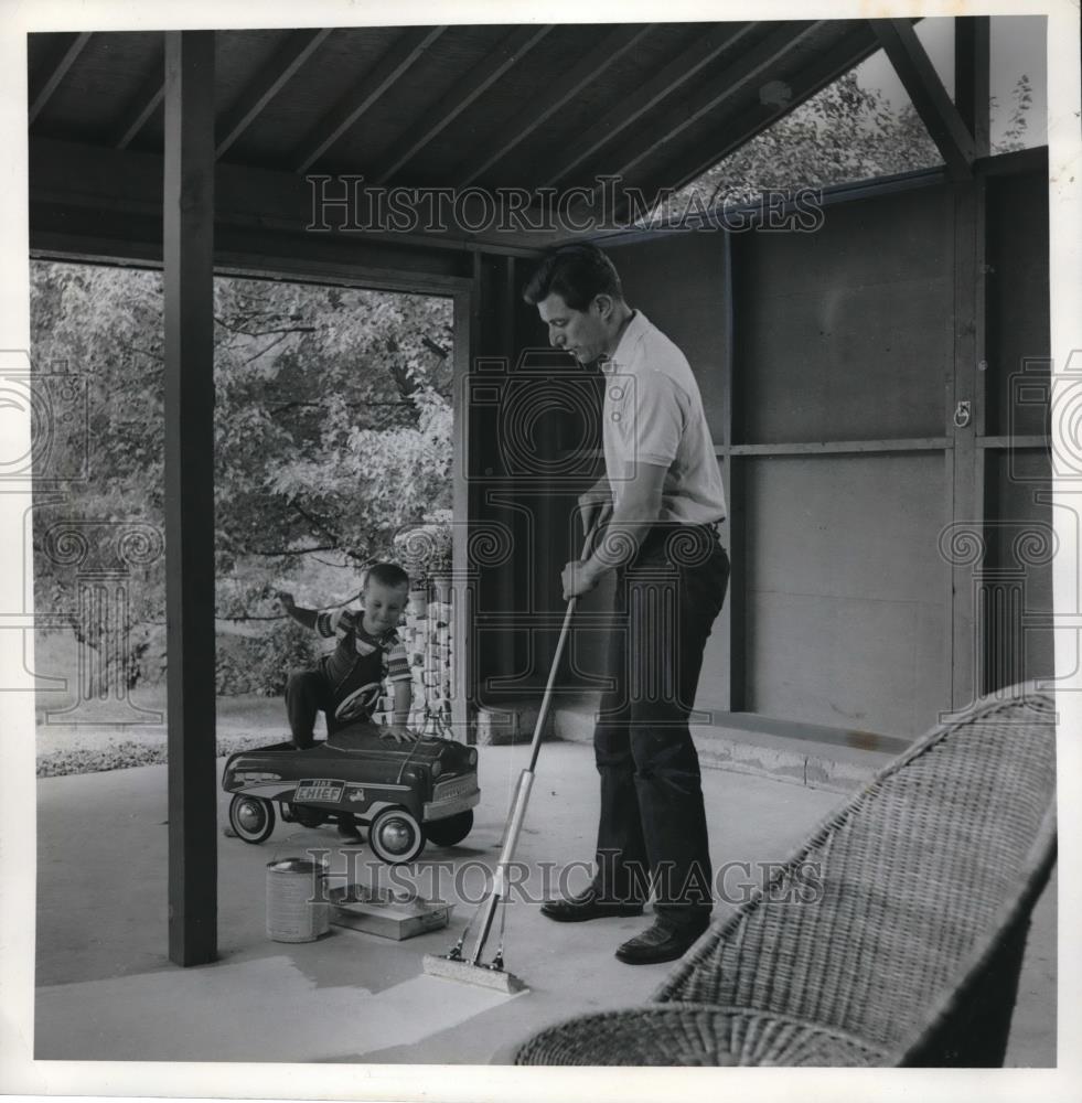 1959 Press Photo Garage or Carport - nec33433 - Historic Images