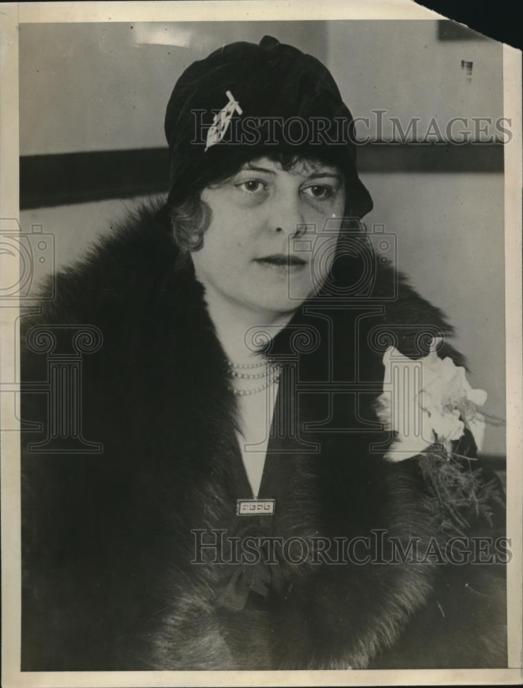 1927 Press Photo Mrs Anna Isabela Carrington - nec34695 - Historic Images