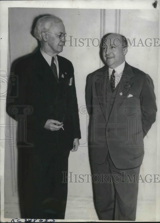 1936 Press Photo Dr John Uruam Ohio State University - Historic Images