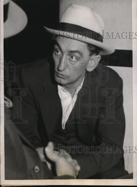 1933 Press Photo Fred Sass Released By Kidnappers - nec39382 - Historic Images