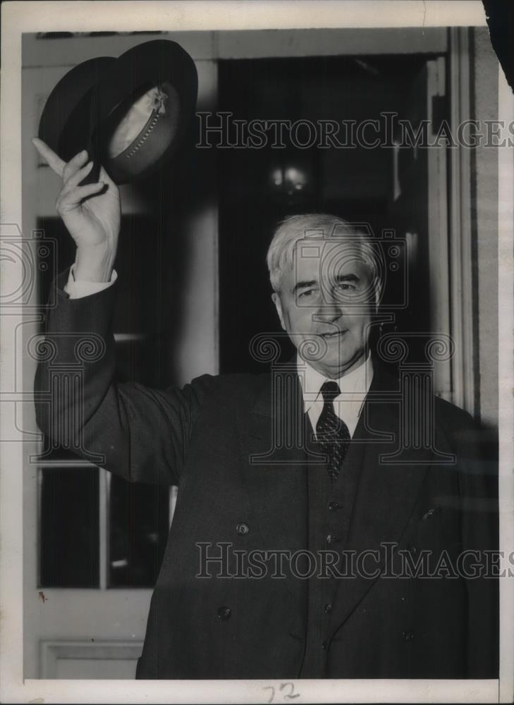 1940 Press Photo Jesse Jones, Federal Loan Administrator. - Historic Images