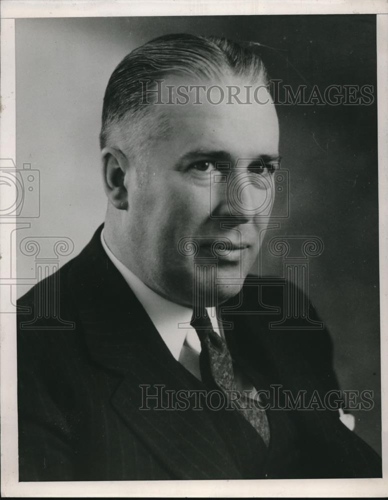 1940 Press Photo Milton R. Norris of Cleveland - nec35039 - Historic Images